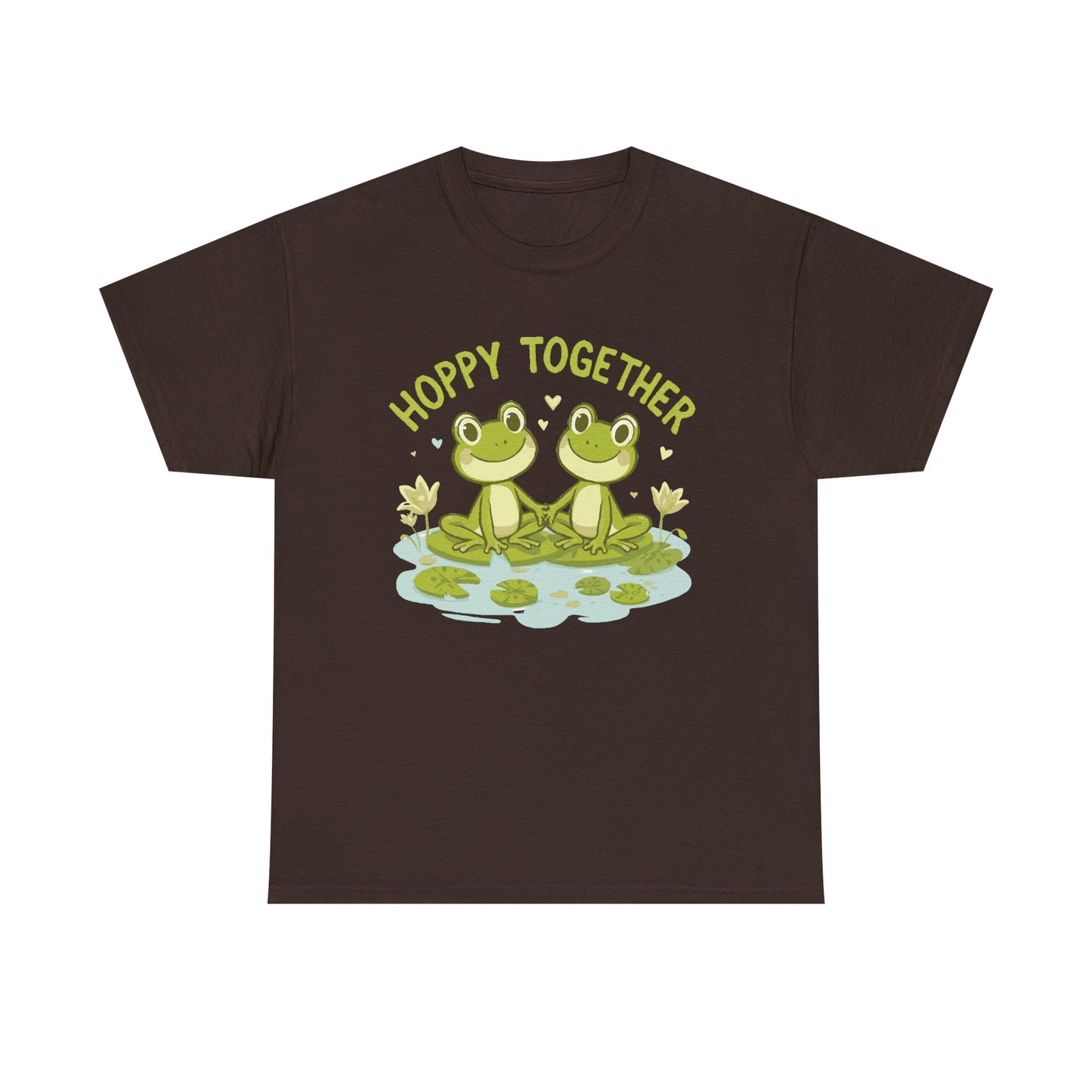 Frog 'Hoppy Together' Tee — Cute Couple/Best Friends Frog Shirt