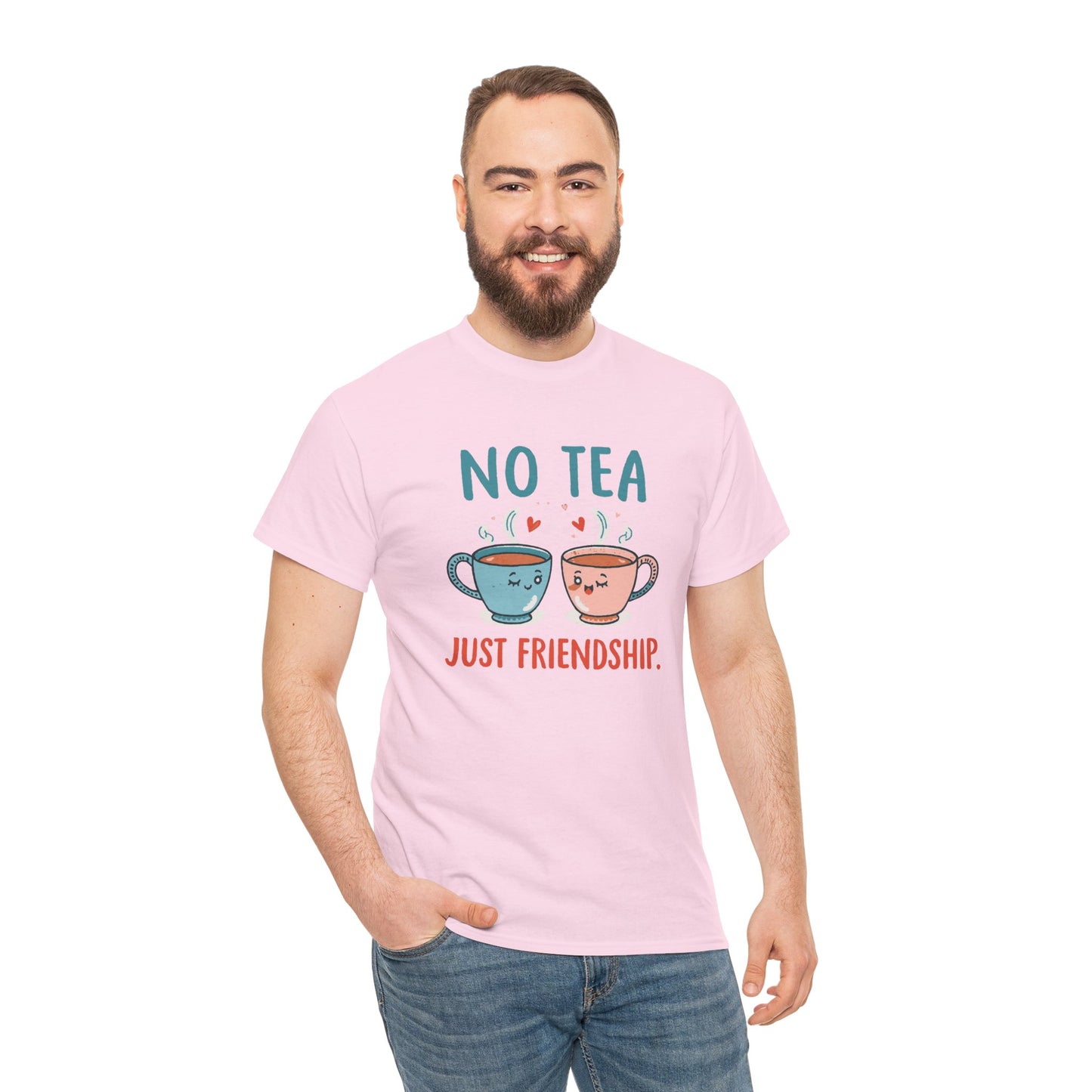 No Tea Just Friendship T-Shirt – Cute Kawaii Tea Mug Friendship Tee