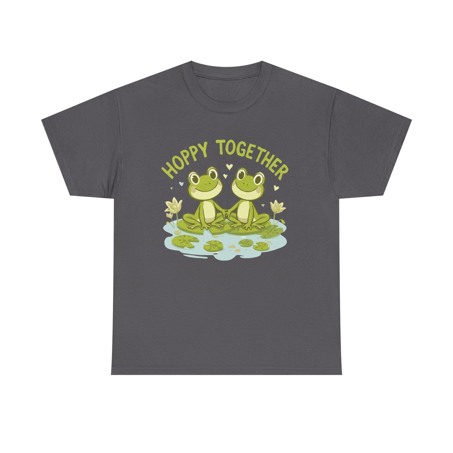 Frog 'Hoppy Together' Tee — Cute Couple/Best Friends Frog Shirt