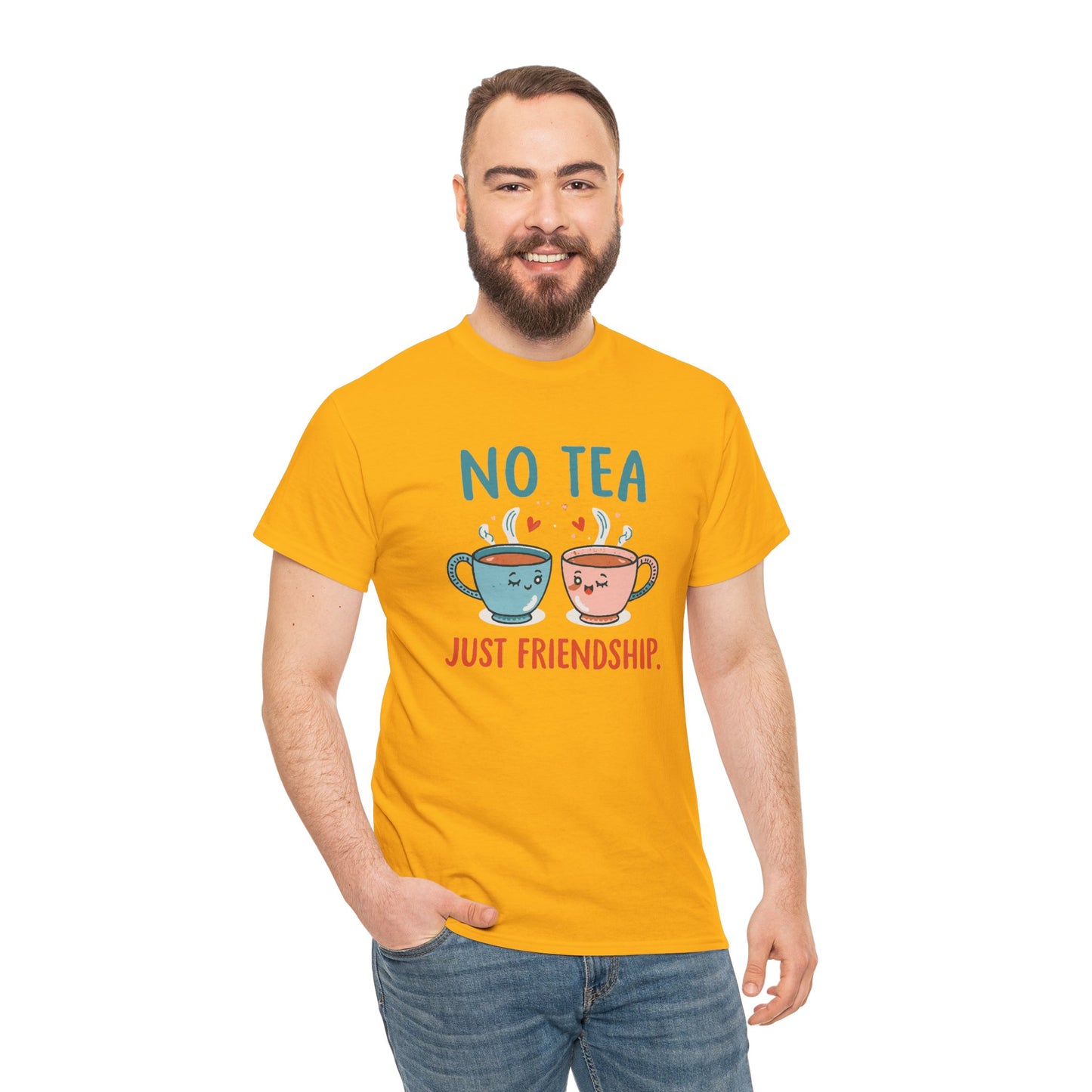 No Tea Just Friendship T-Shirt – Cute Kawaii Tea Mug Friendship Tee