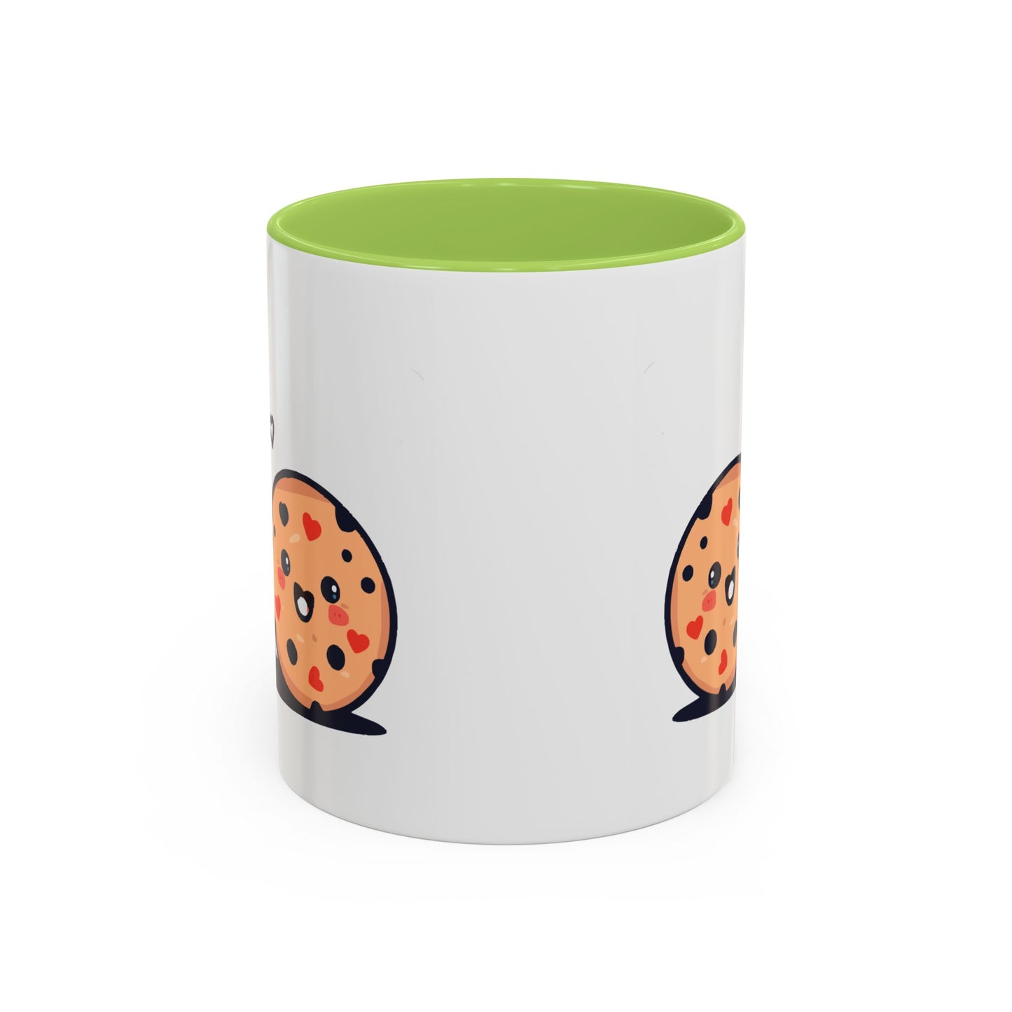 Cute Cookie & Milk Coffee Mug — Kawaii Breakfast Accent Mug