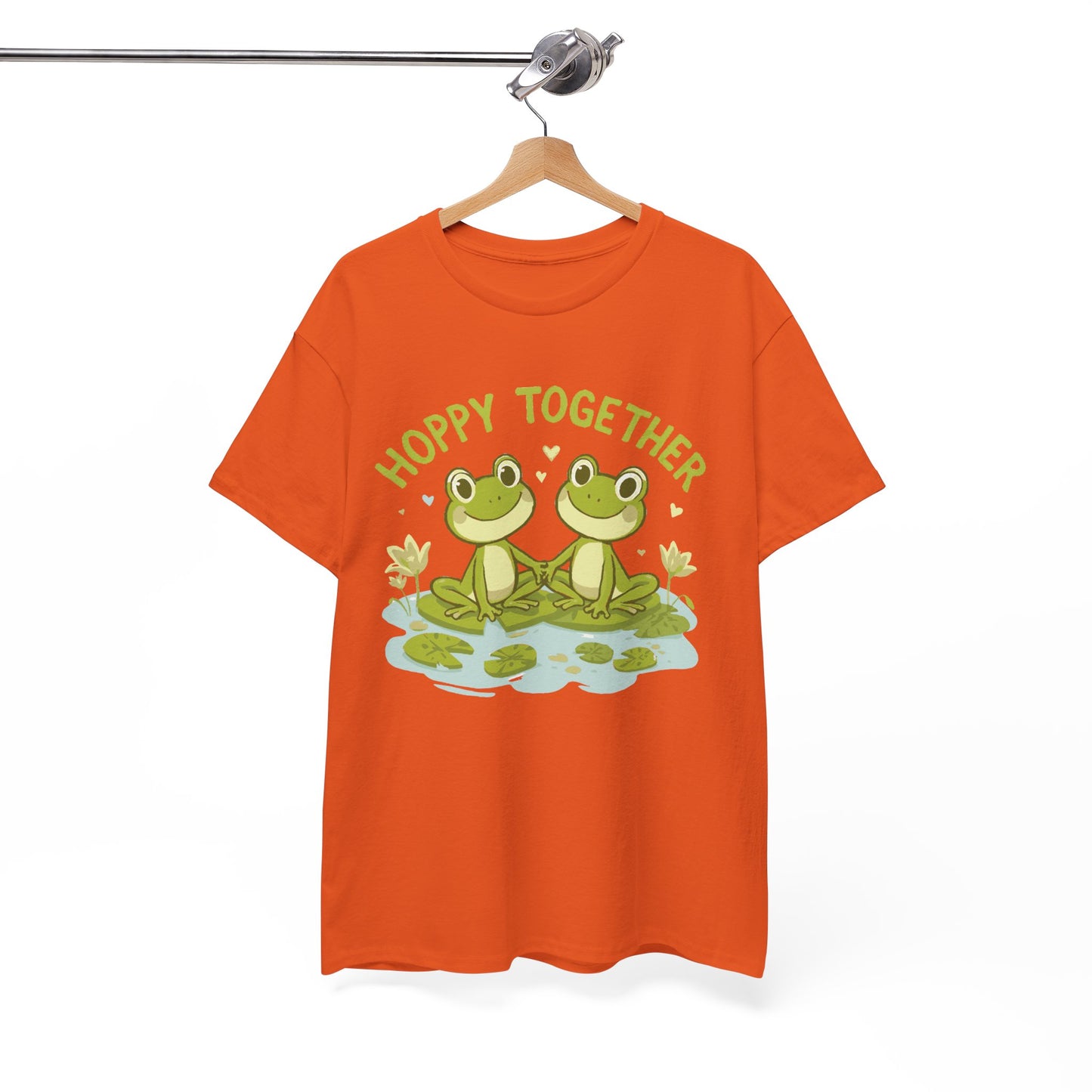 Frog 'Hoppy Together' Tee — Cute Couple/Best Friends Frog Shirt