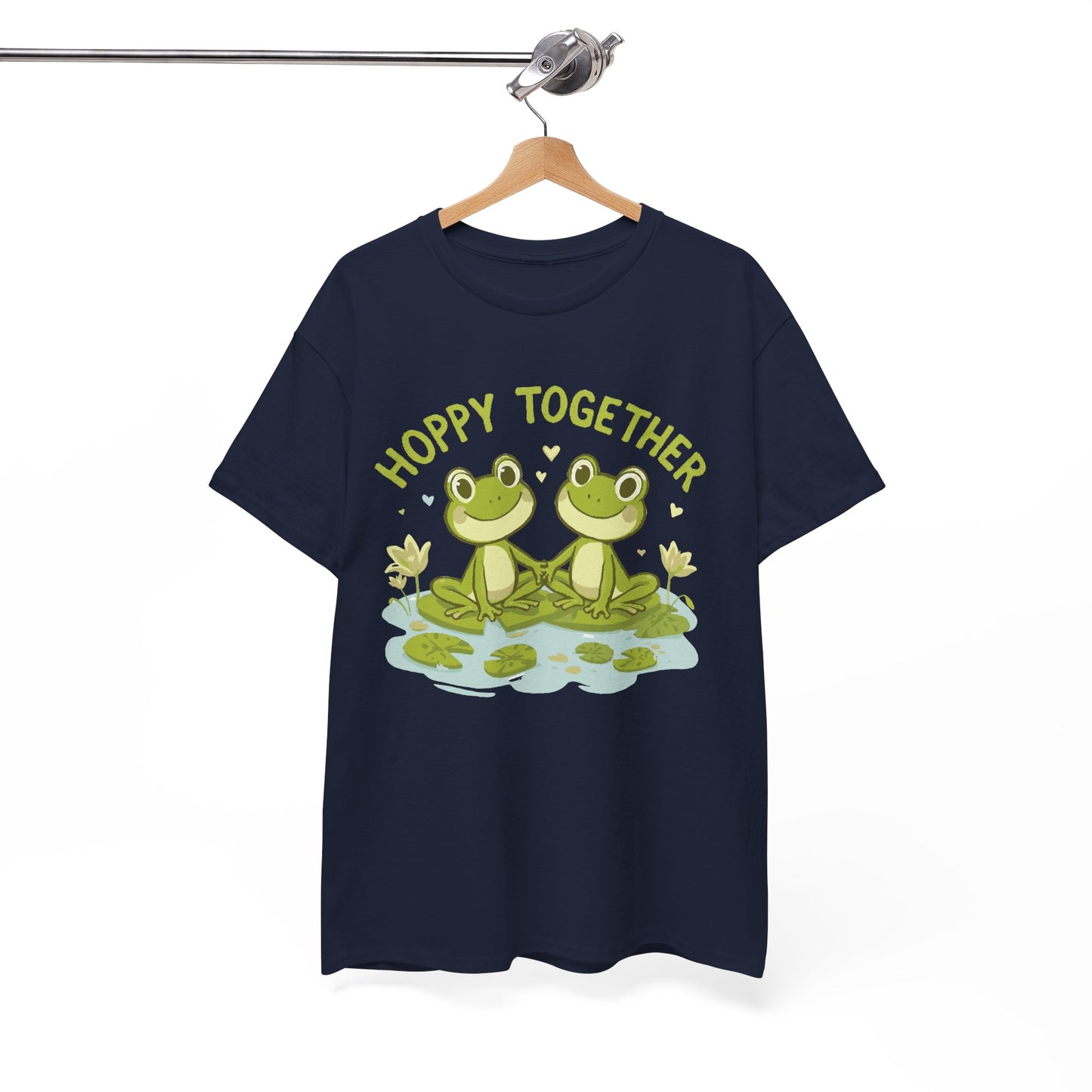 Frog 'Hoppy Together' Tee — Cute Couple/Best Friends Frog Shirt