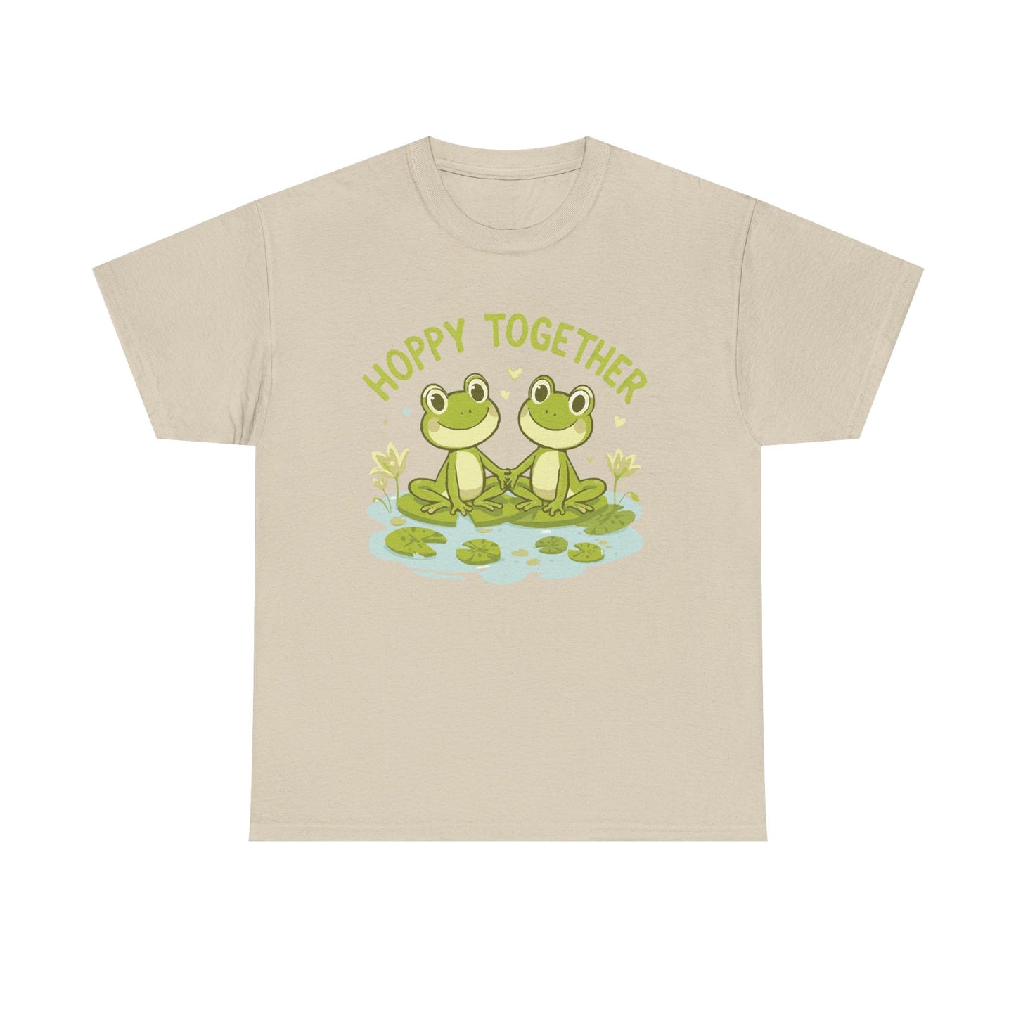Frog 'Hoppy Together' Tee — Cute Couple/Best Friends Frog Shirt