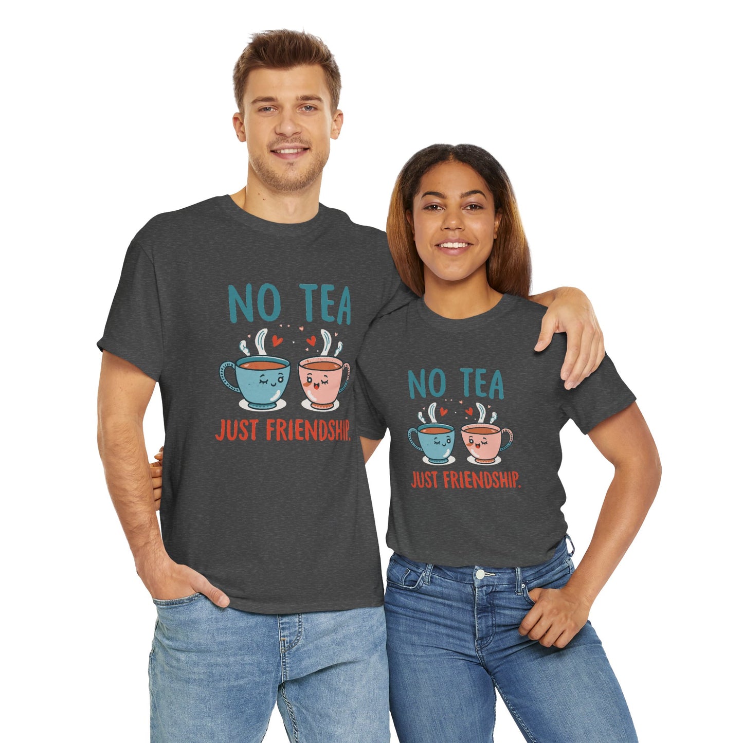 No Tea Just Friendship T-Shirt – Cute Kawaii Tea Mug Friendship Tee