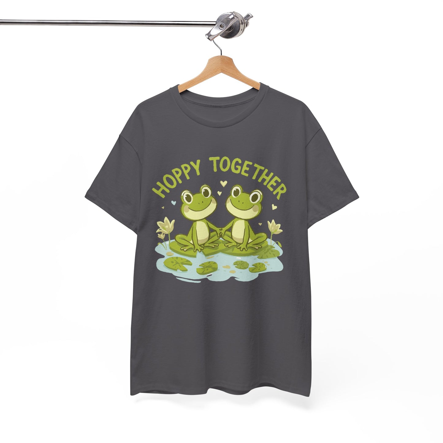 Frog 'Hoppy Together' Tee — Cute Couple/Best Friends Frog Shirt
