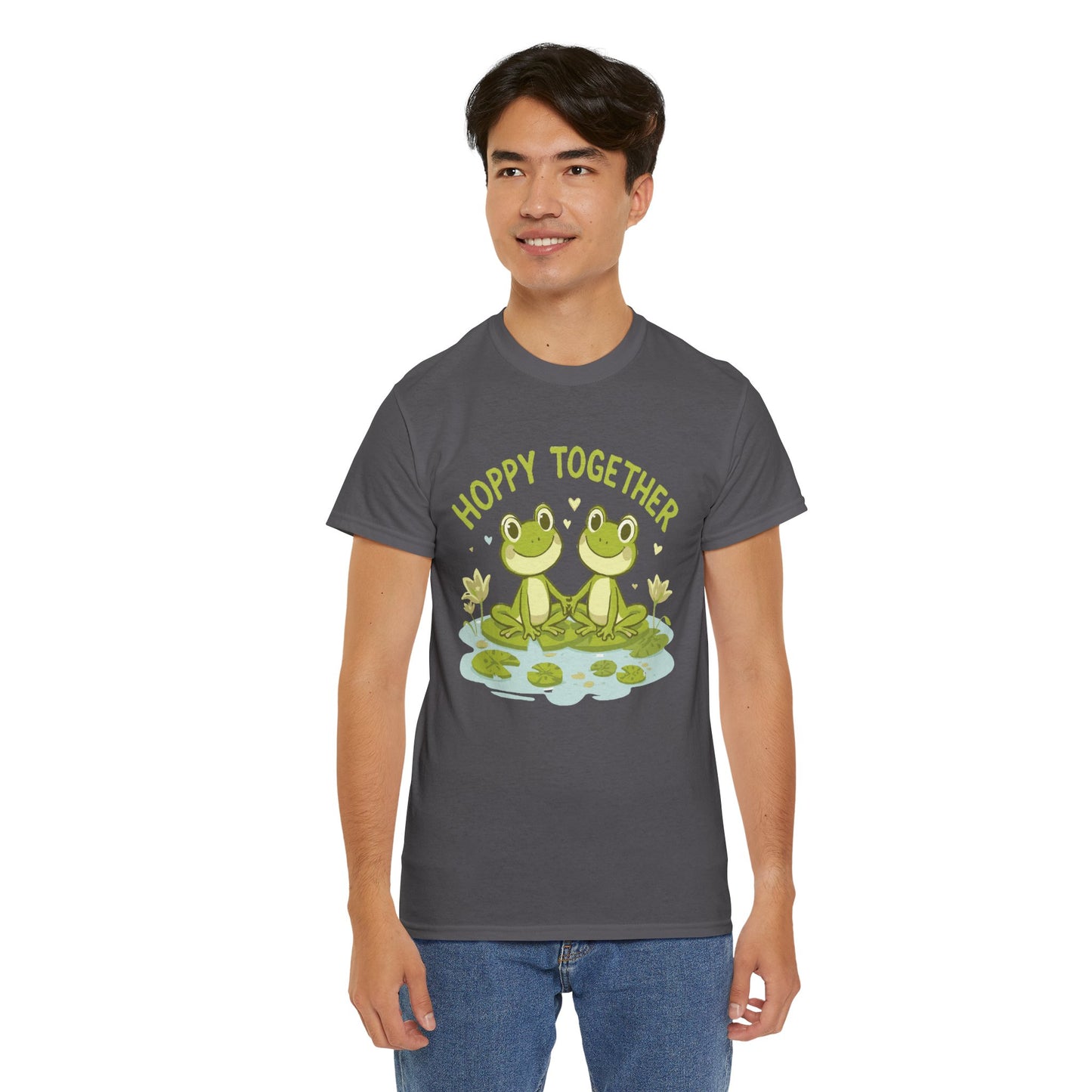 Frog 'Hoppy Together' Tee — Cute Couple/Best Friends Frog Shirt