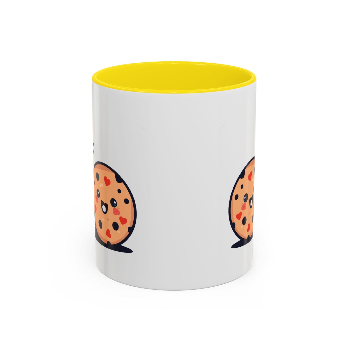 Cute Cookie & Milk Coffee Mug — Kawaii Breakfast Accent Mug