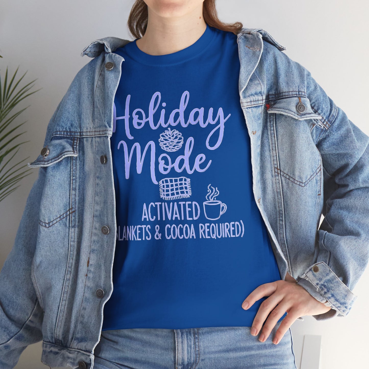 Unisex Holiday Mode Activated Heavy Cotton Tee
