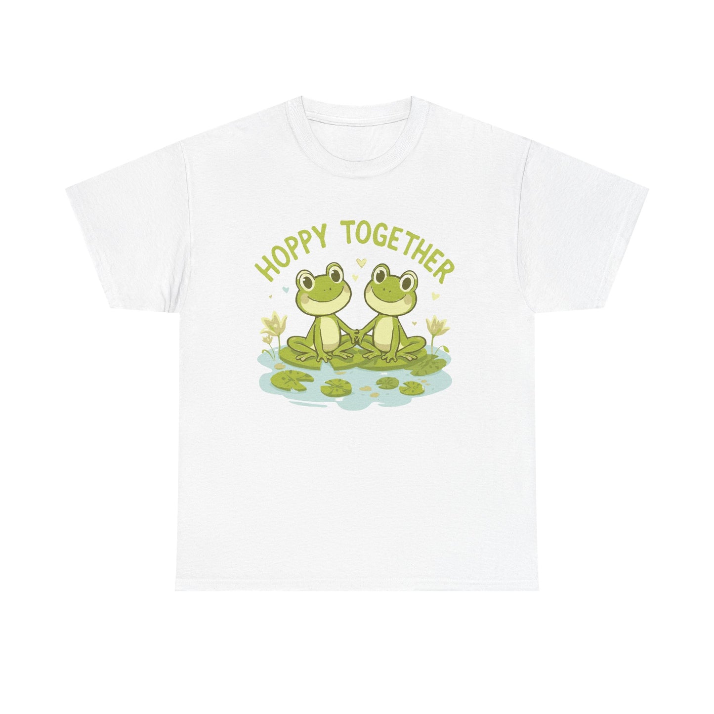 Frog 'Hoppy Together' Tee — Cute Couple/Best Friends Frog Shirt