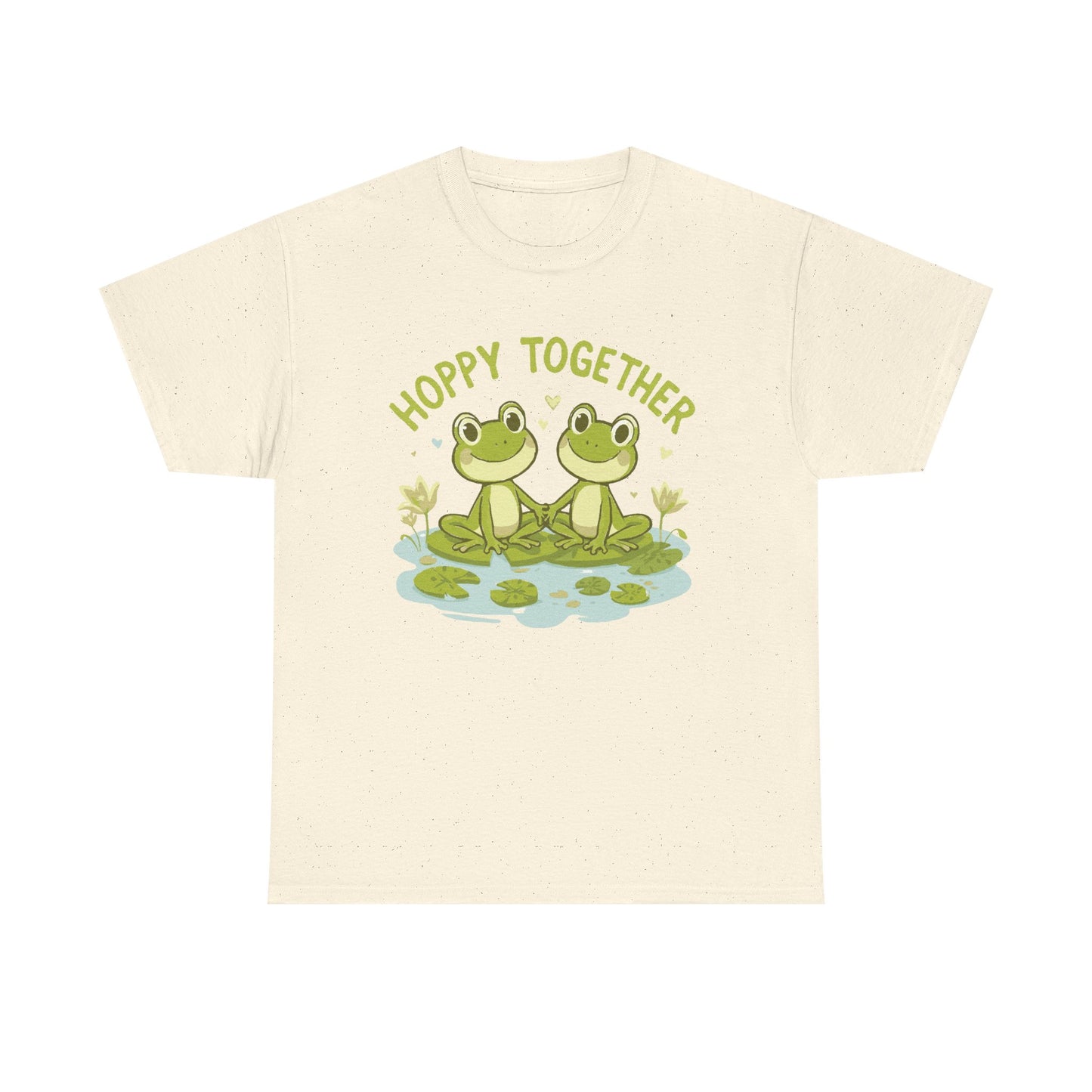 Frog 'Hoppy Together' Tee — Cute Couple/Best Friends Frog Shirt