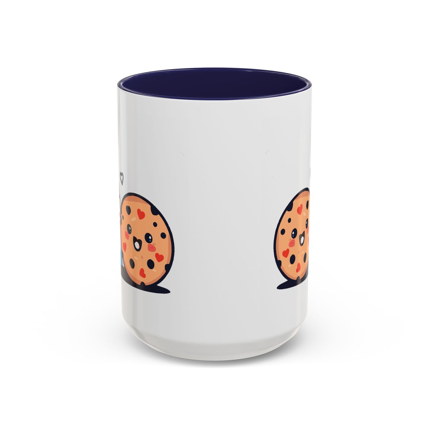 Cute Cookie & Milk Coffee Mug — Kawaii Breakfast Accent Mug