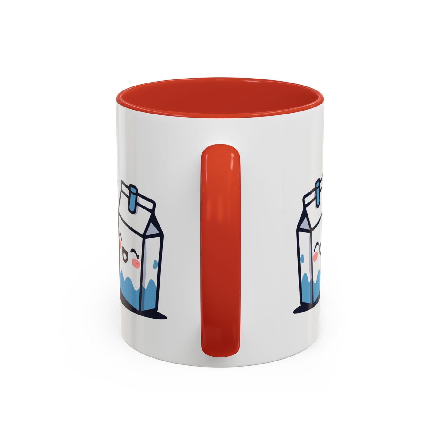 Cute Cookie & Milk Coffee Mug — Kawaii Breakfast Accent Mug