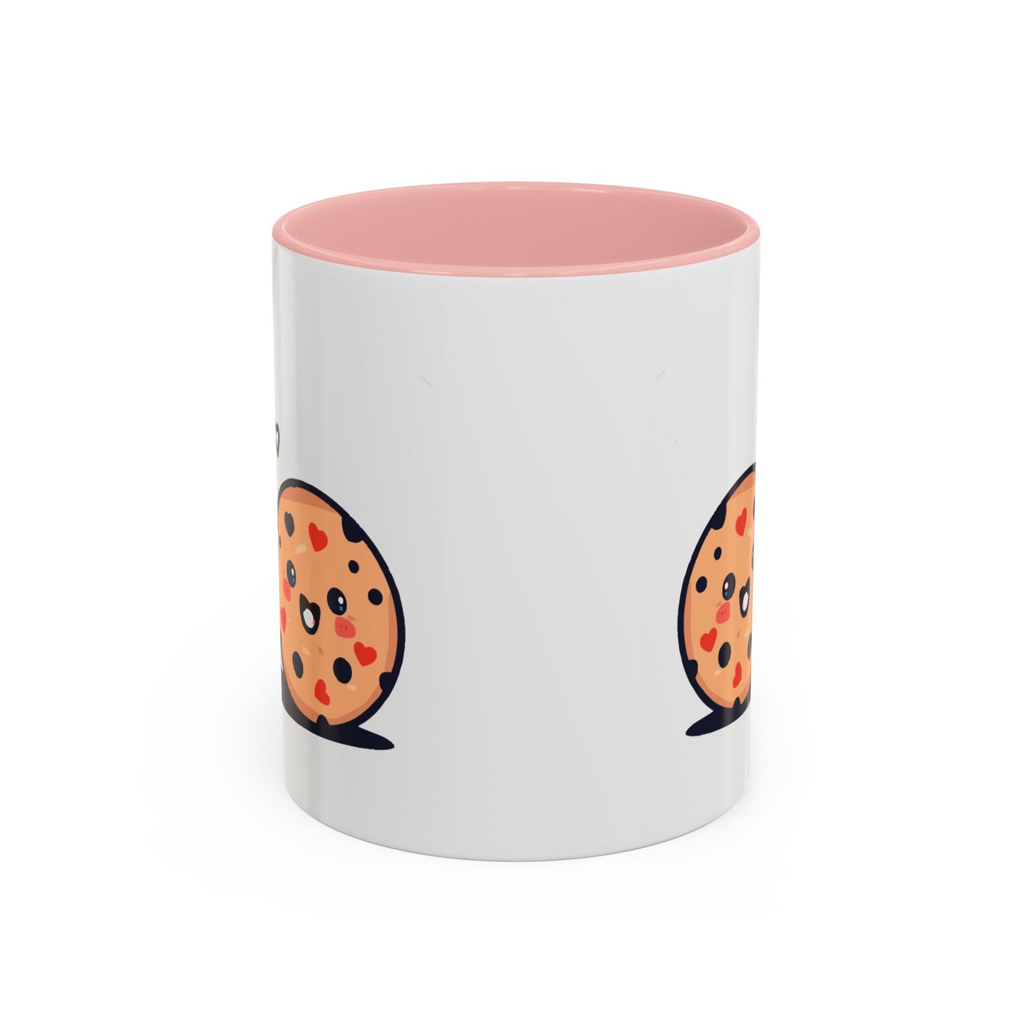 Cute Cookie & Milk Coffee Mug — Kawaii Breakfast Accent Mug