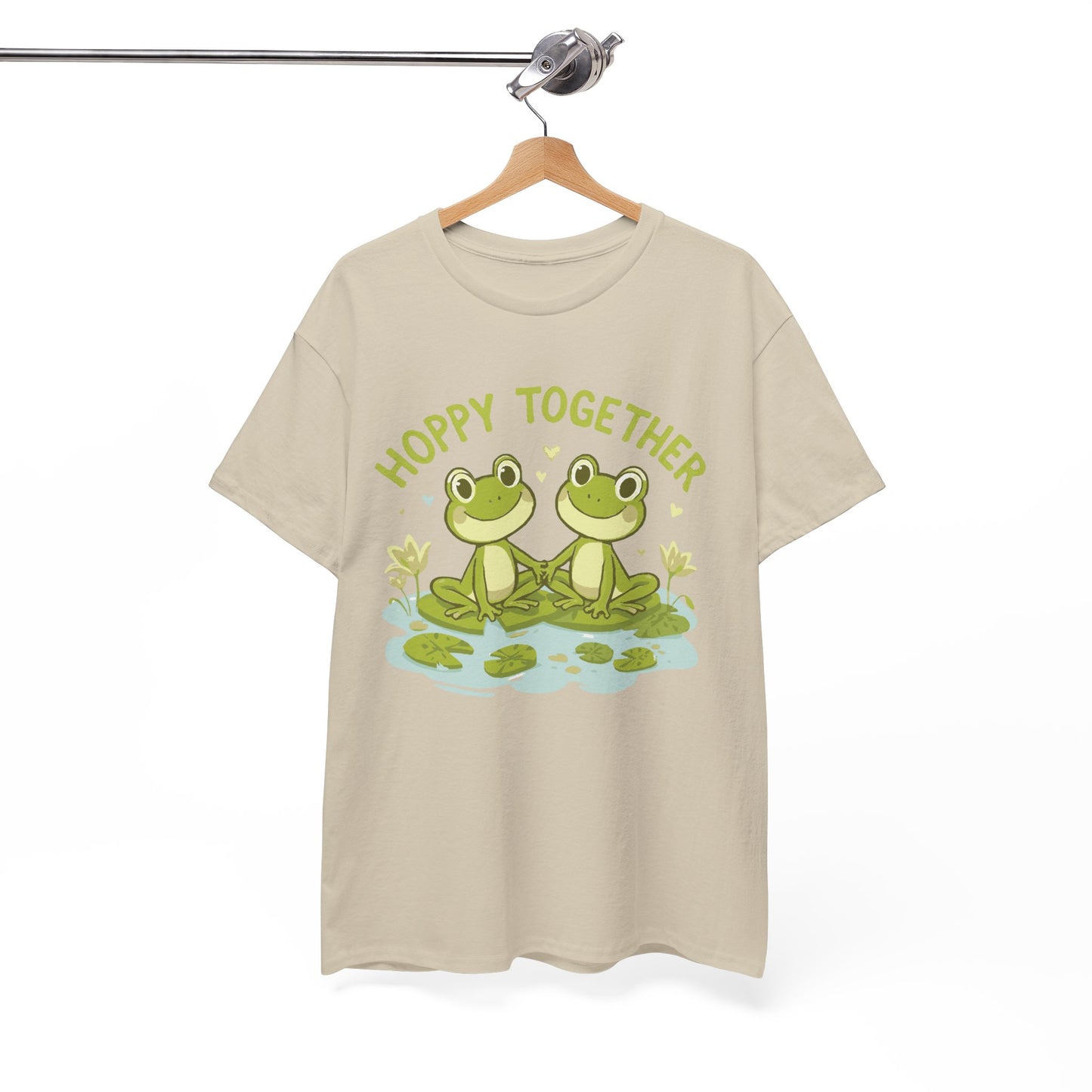 Frog 'Hoppy Together' Tee — Cute Couple/Best Friends Frog Shirt