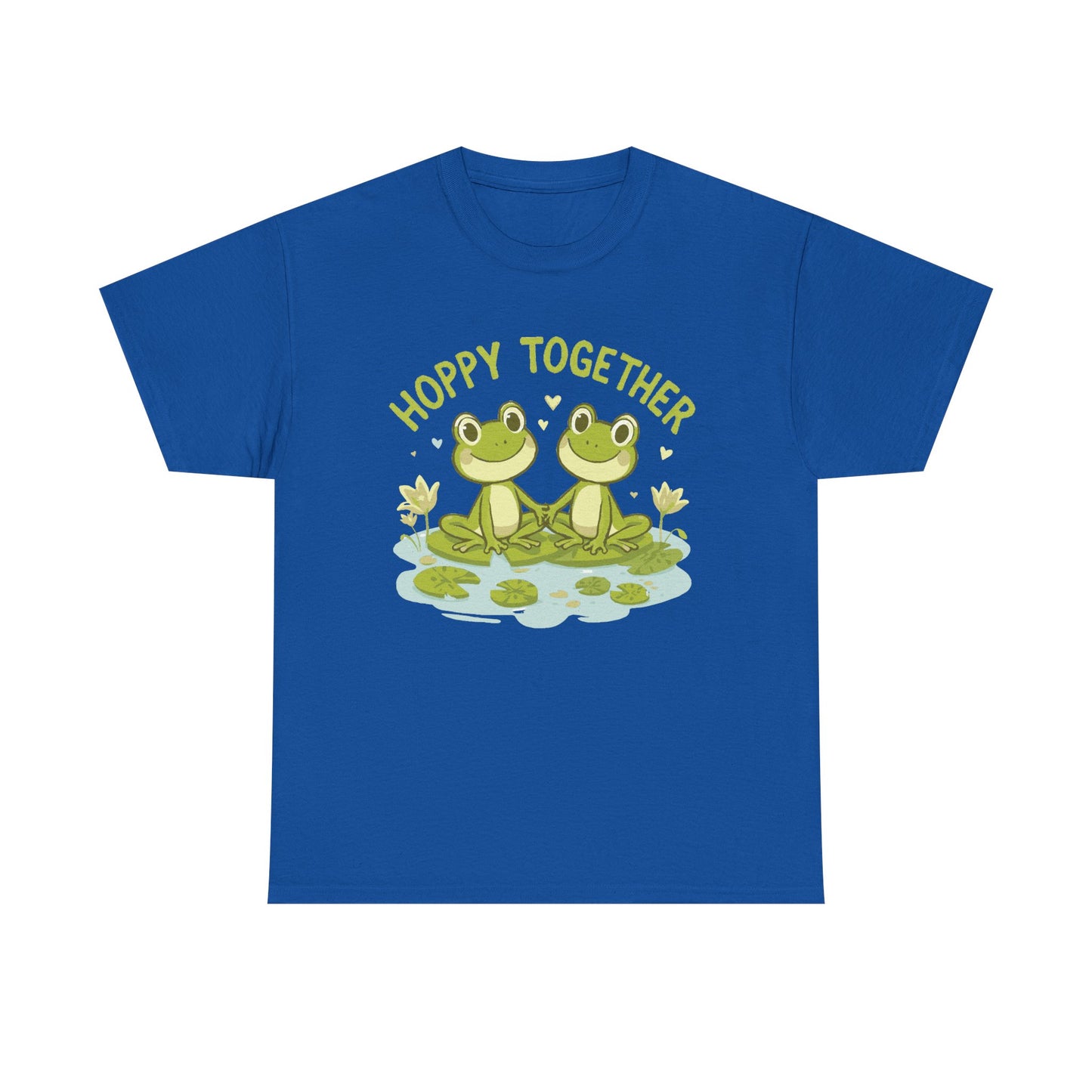 Frog 'Hoppy Together' Tee — Cute Couple/Best Friends Frog Shirt