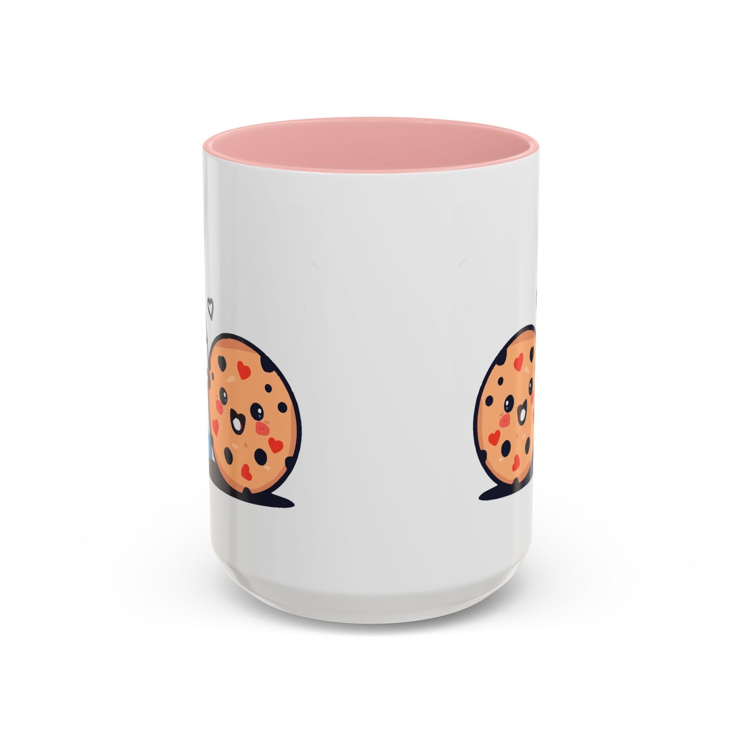 Cute Cookie & Milk Coffee Mug — Kawaii Breakfast Accent Mug