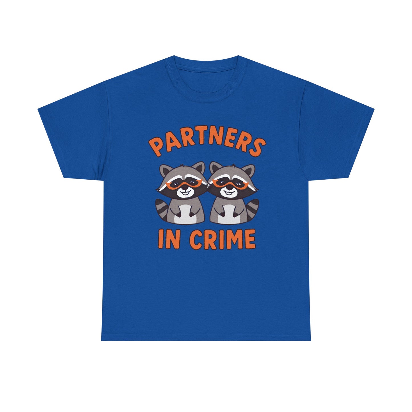 Partners in Crime Raccoon T-Shirt — Cute Matching Best Friends Tee