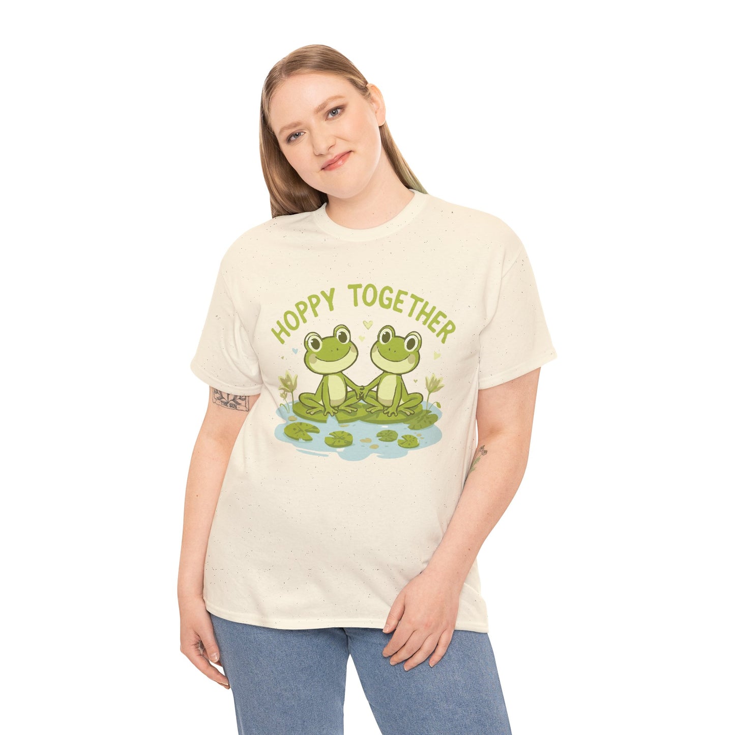 Frog 'Hoppy Together' Tee — Cute Couple/Best Friends Frog Shirt