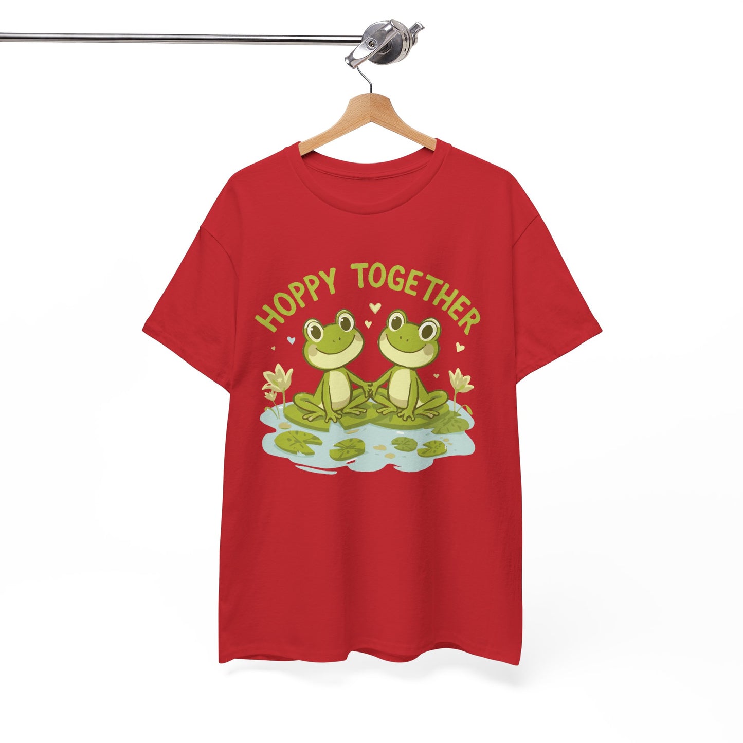 Frog 'Hoppy Together' Tee — Cute Couple/Best Friends Frog Shirt