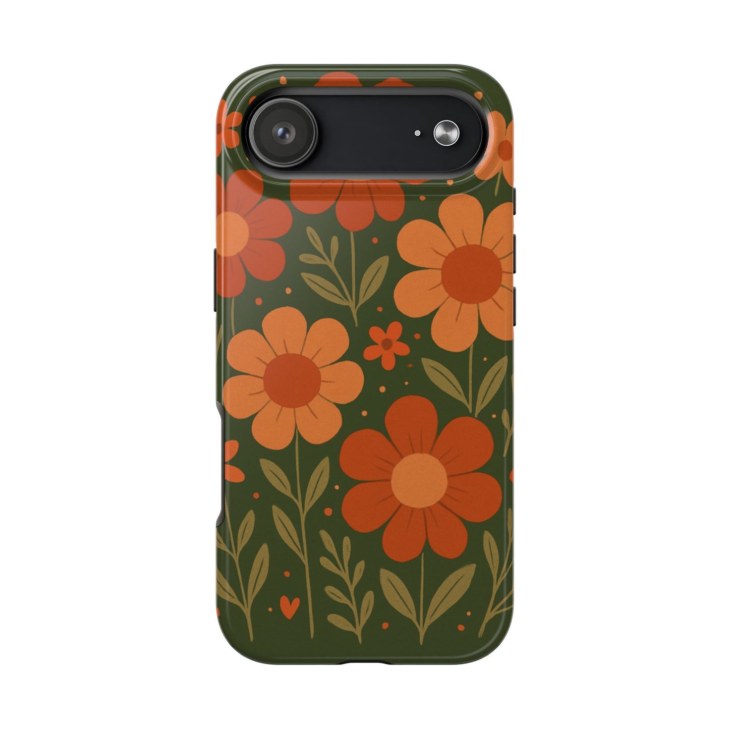Floral Tough Phone Cases - Vibrant Flower Design, Durable Protection, Gift for Nature Lovers, Spring Decor, Everyday Fashion