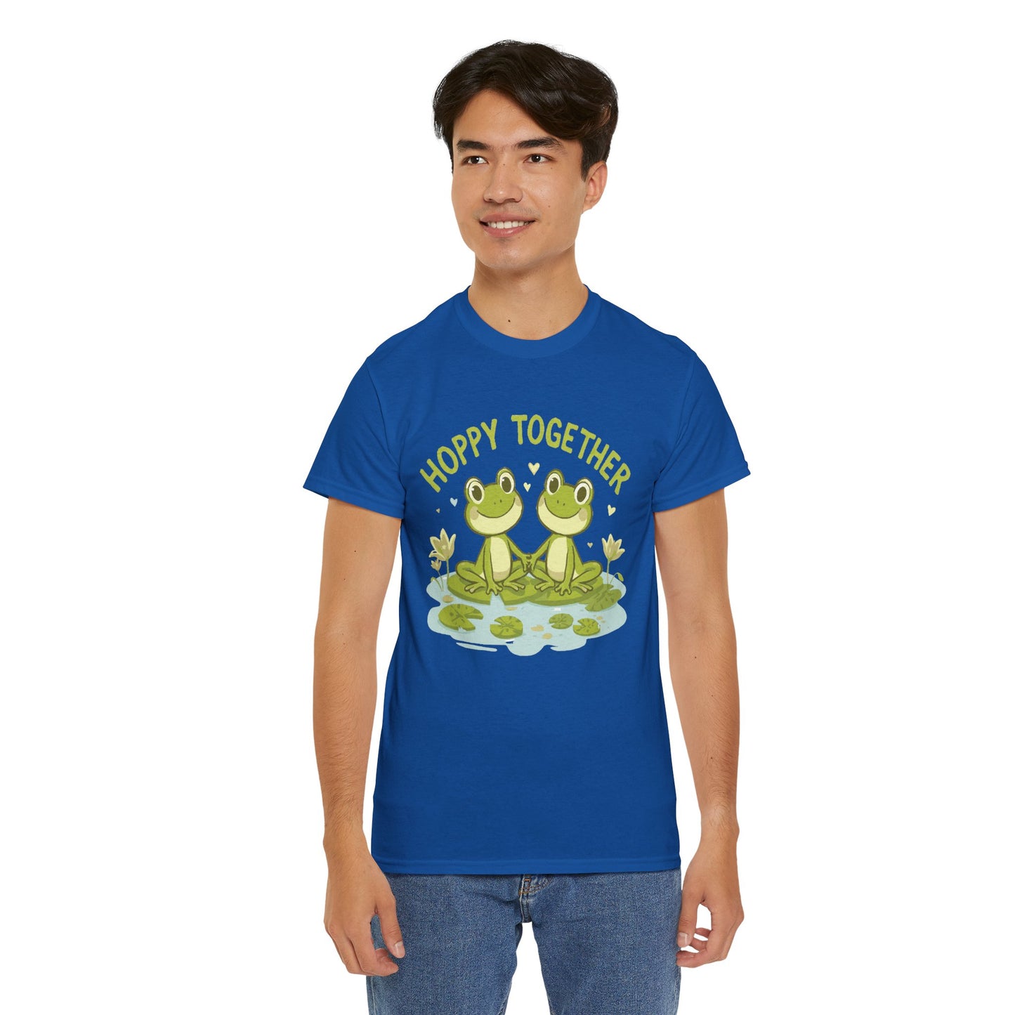 Frog 'Hoppy Together' Tee — Cute Couple/Best Friends Frog Shirt