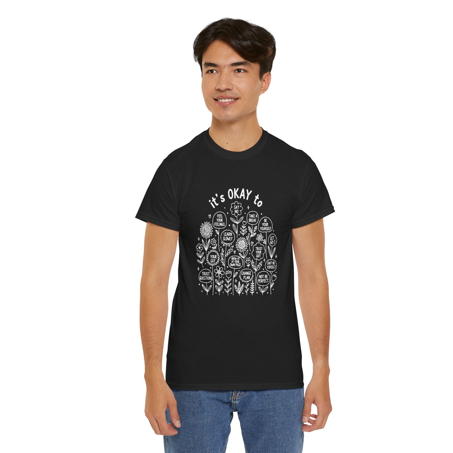 It's Okay To Tee — Mental Health Awareness Graphic T-Shirt