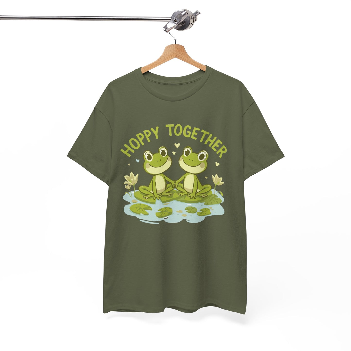 Frog 'Hoppy Together' Tee — Cute Couple/Best Friends Frog Shirt