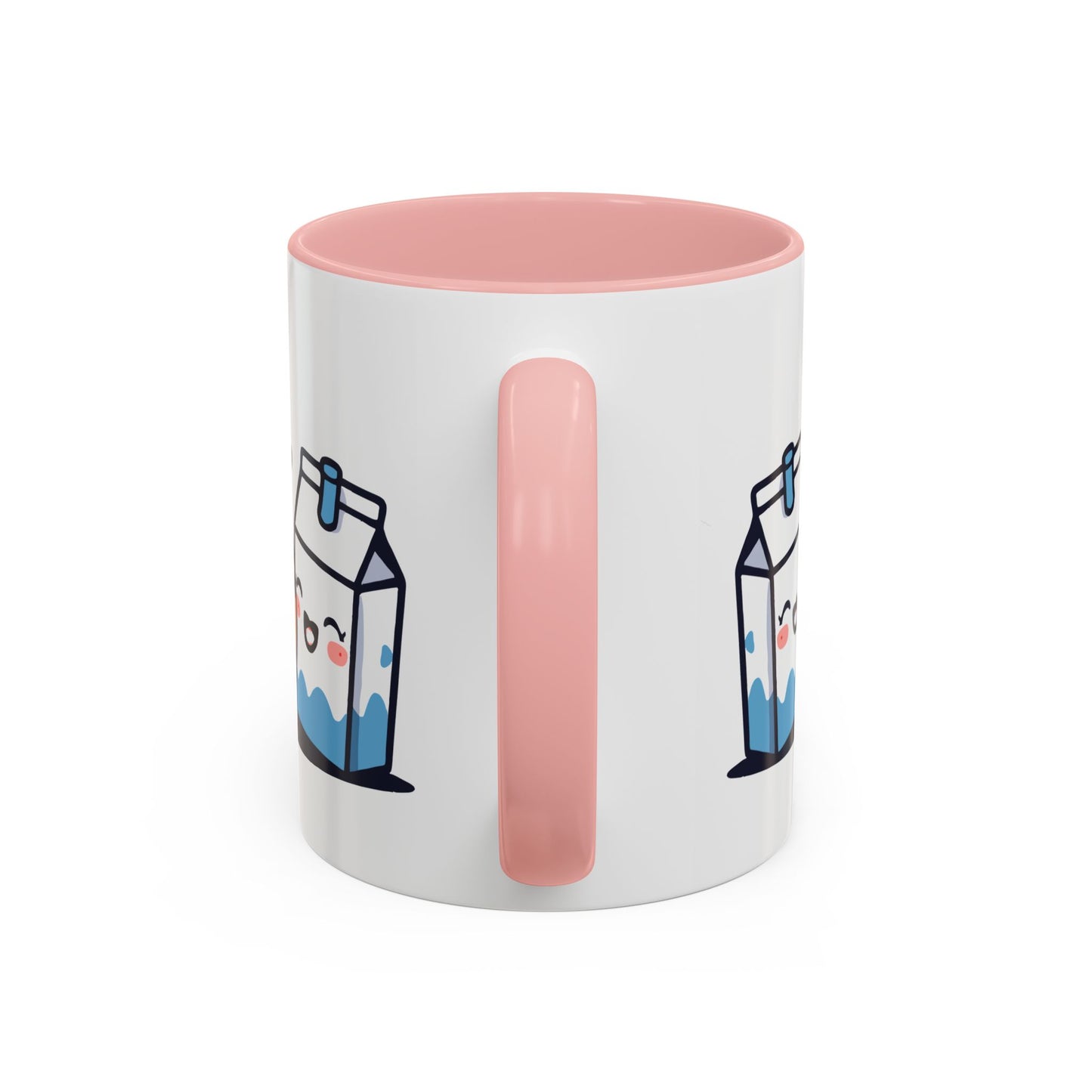 Cute Cookie & Milk Coffee Mug — Kawaii Breakfast Accent Mug