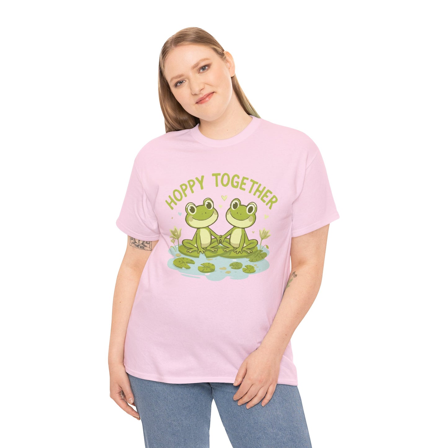 Frog 'Hoppy Together' Tee — Cute Couple/Best Friends Frog Shirt