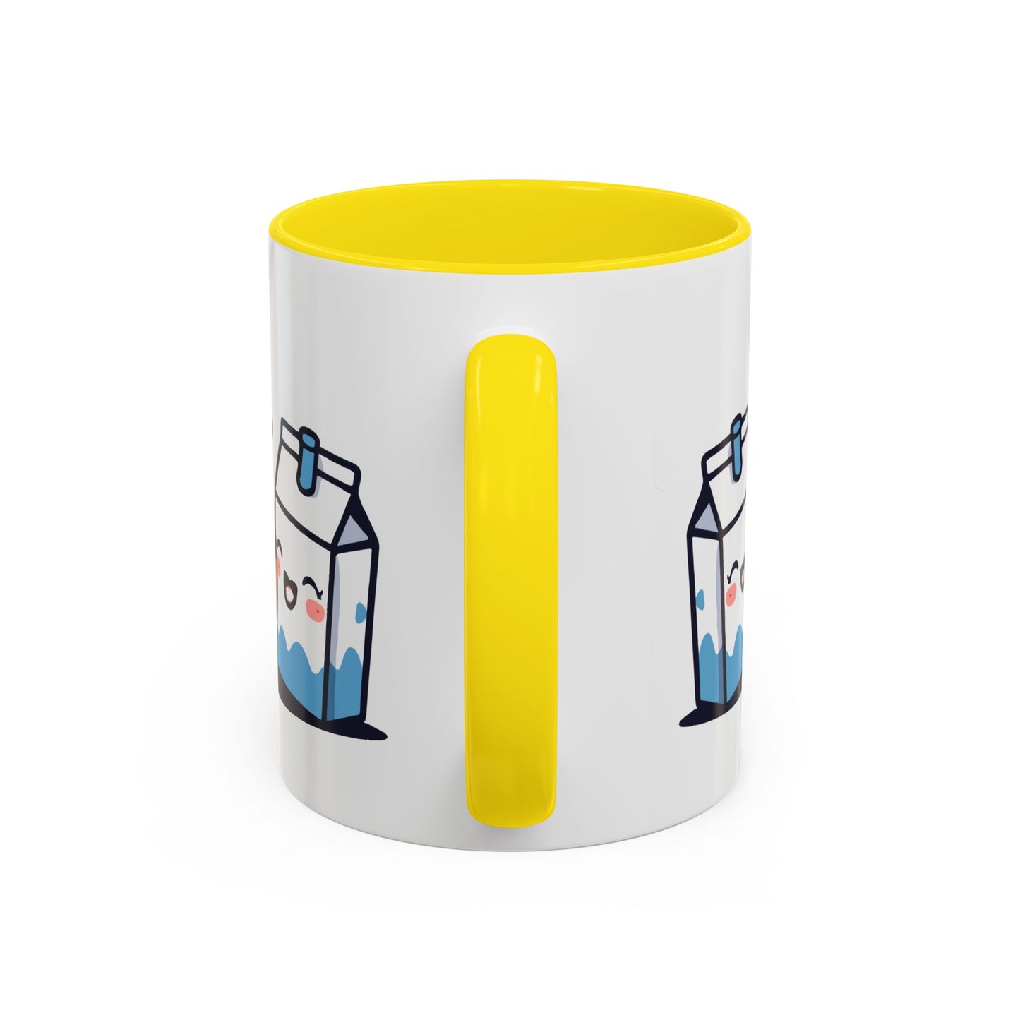 Cute Cookie & Milk Coffee Mug — Kawaii Breakfast Accent Mug