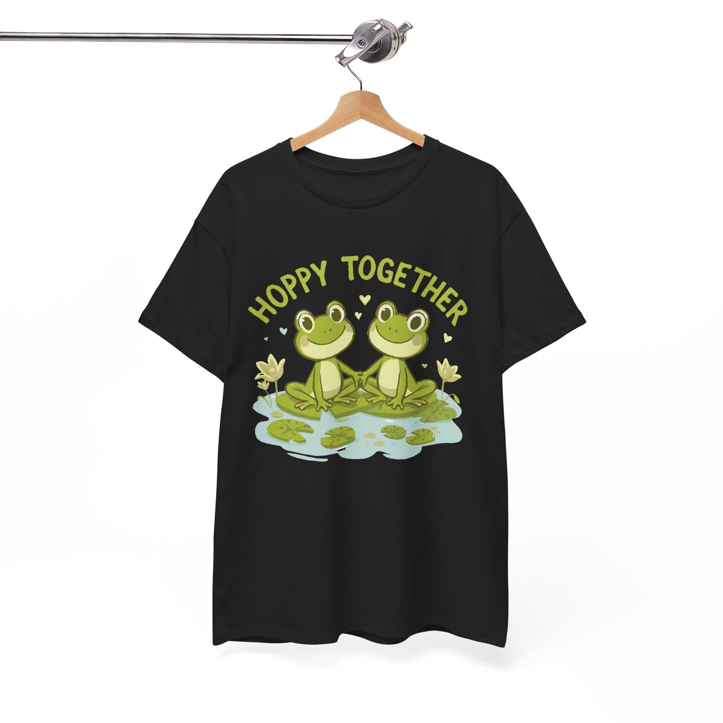 Frog 'Hoppy Together' Tee — Cute Couple/Best Friends Frog Shirt