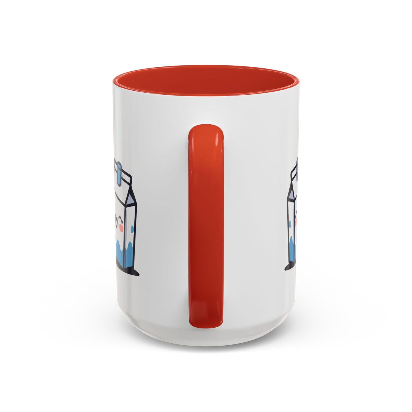 Cute Cookie & Milk Coffee Mug — Kawaii Breakfast Accent Mug