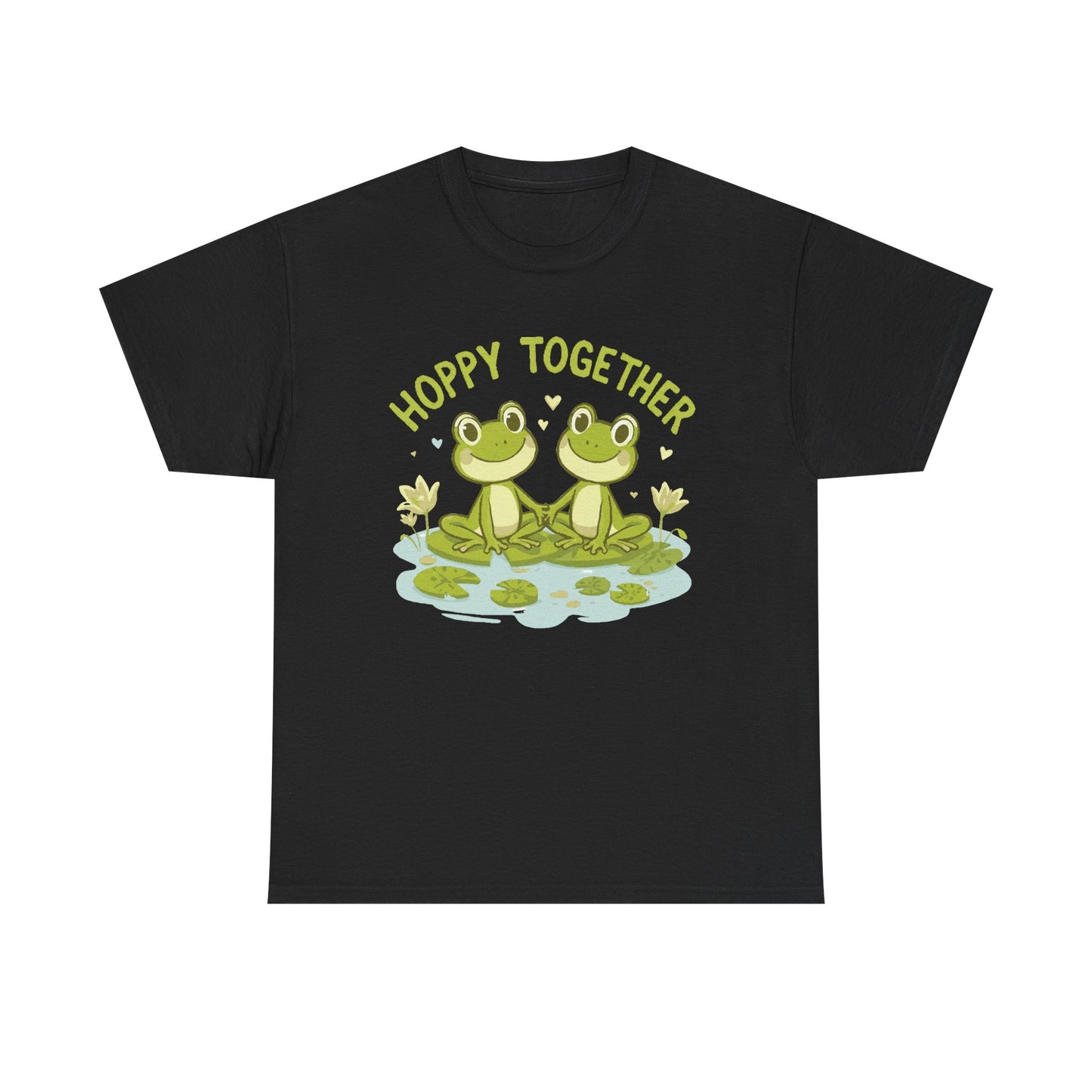 Frog 'Hoppy Together' Tee — Cute Couple/Best Friends Frog Shirt