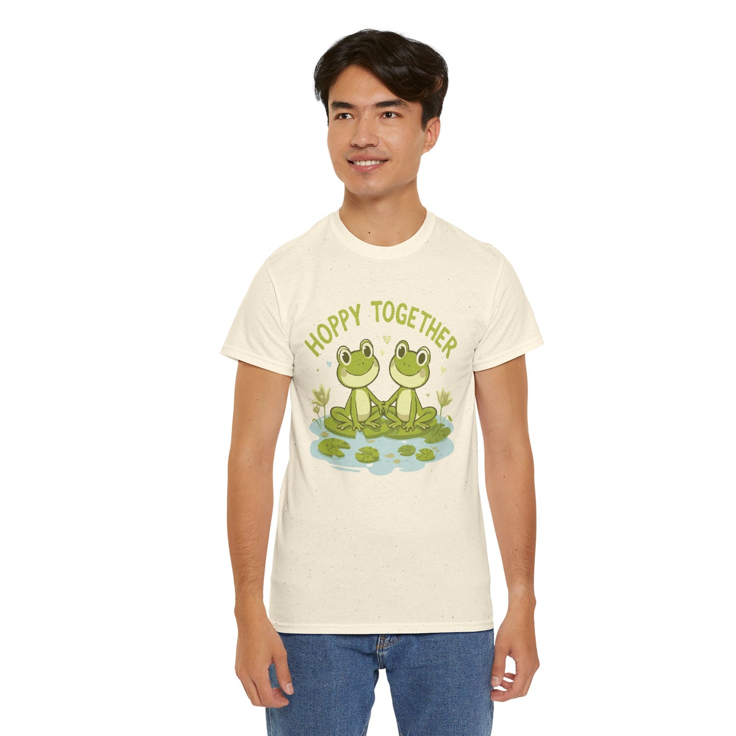 Frog 'Hoppy Together' Tee — Cute Couple/Best Friends Frog Shirt