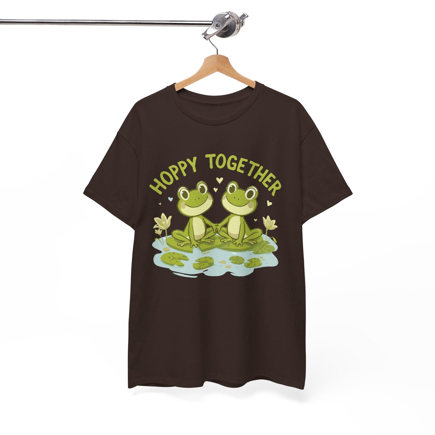 Frog 'Hoppy Together' Tee — Cute Couple/Best Friends Frog Shirt