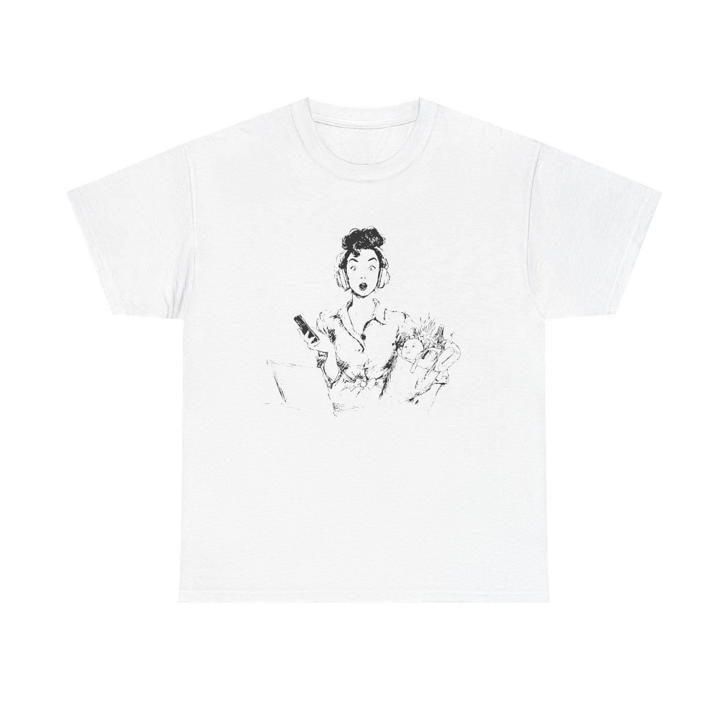 Artistic Unisex Heavy Cotton Tee - Stylish Casual Wear, Unique Graphic Tee, Gift for Art Lovers, Comfortable Everyday Shirt, Trendy [...]