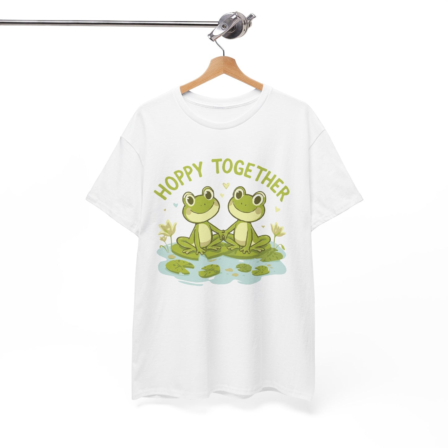 Frog 'Hoppy Together' Tee — Cute Couple/Best Friends Frog Shirt