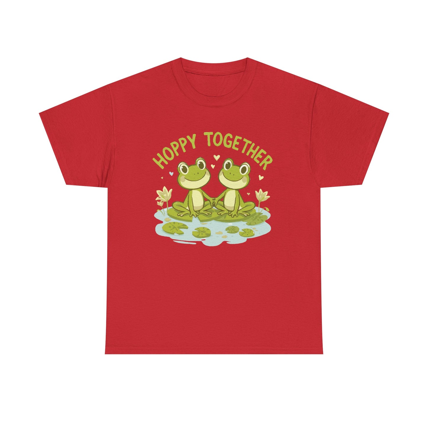 Frog 'Hoppy Together' Tee — Cute Couple/Best Friends Frog Shirt