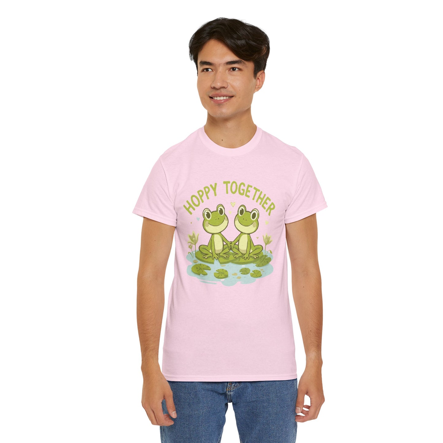 Frog 'Hoppy Together' Tee — Cute Couple/Best Friends Frog Shirt