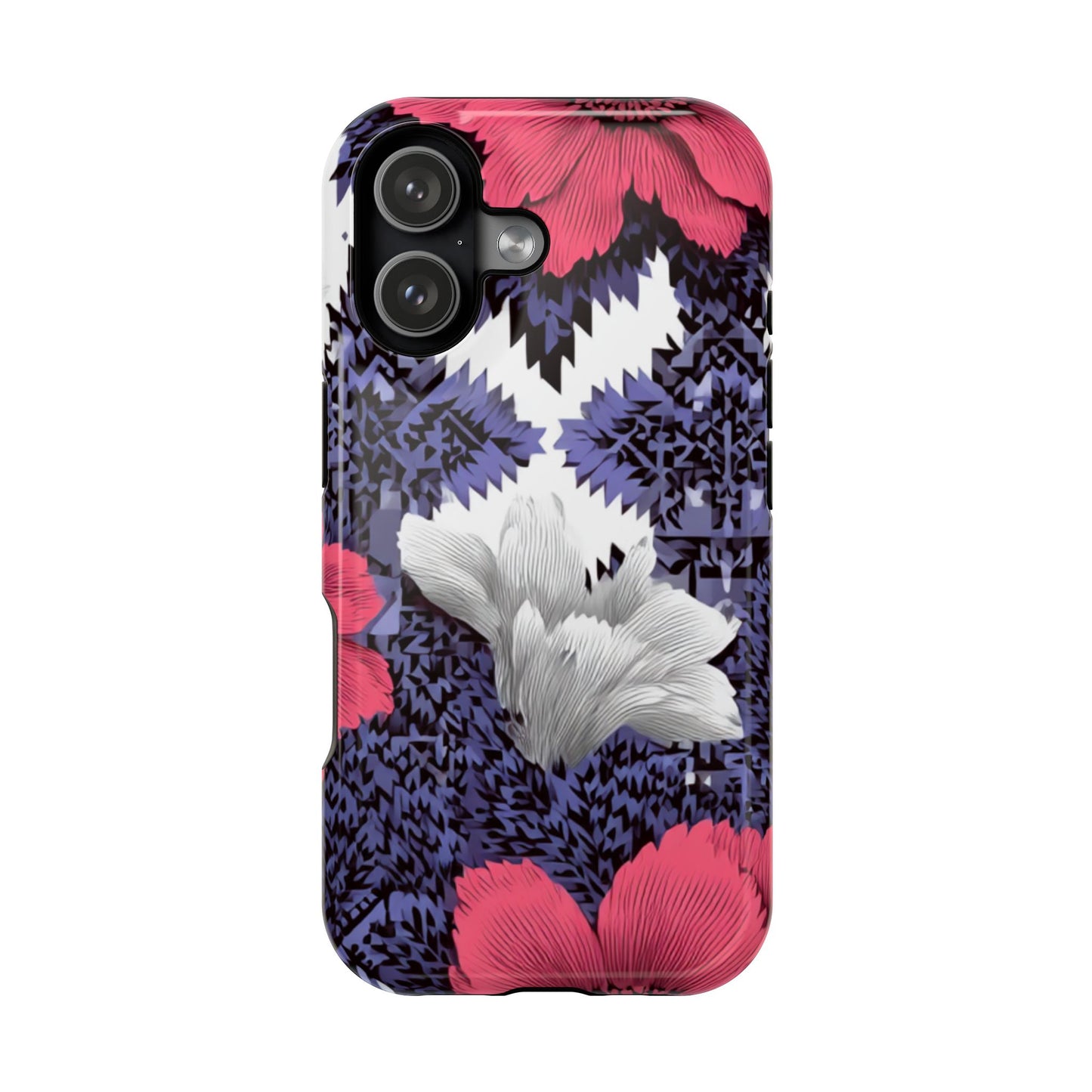 Stylish Magnetic Phone Case, Unique Phone Cover, Angelic Design, Gift for Her, Trendy Accessory, Casual Everyday Use