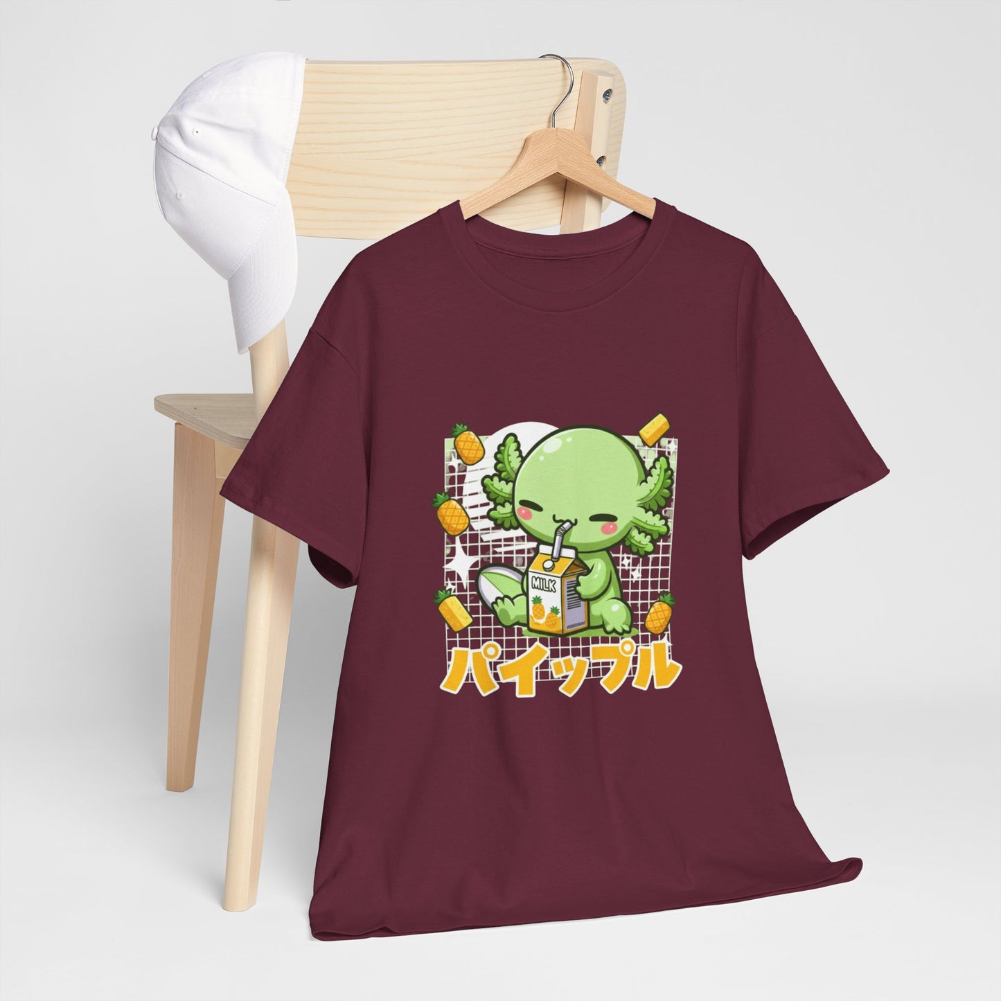 Axolotl Pineapple Milk Unisex Tee