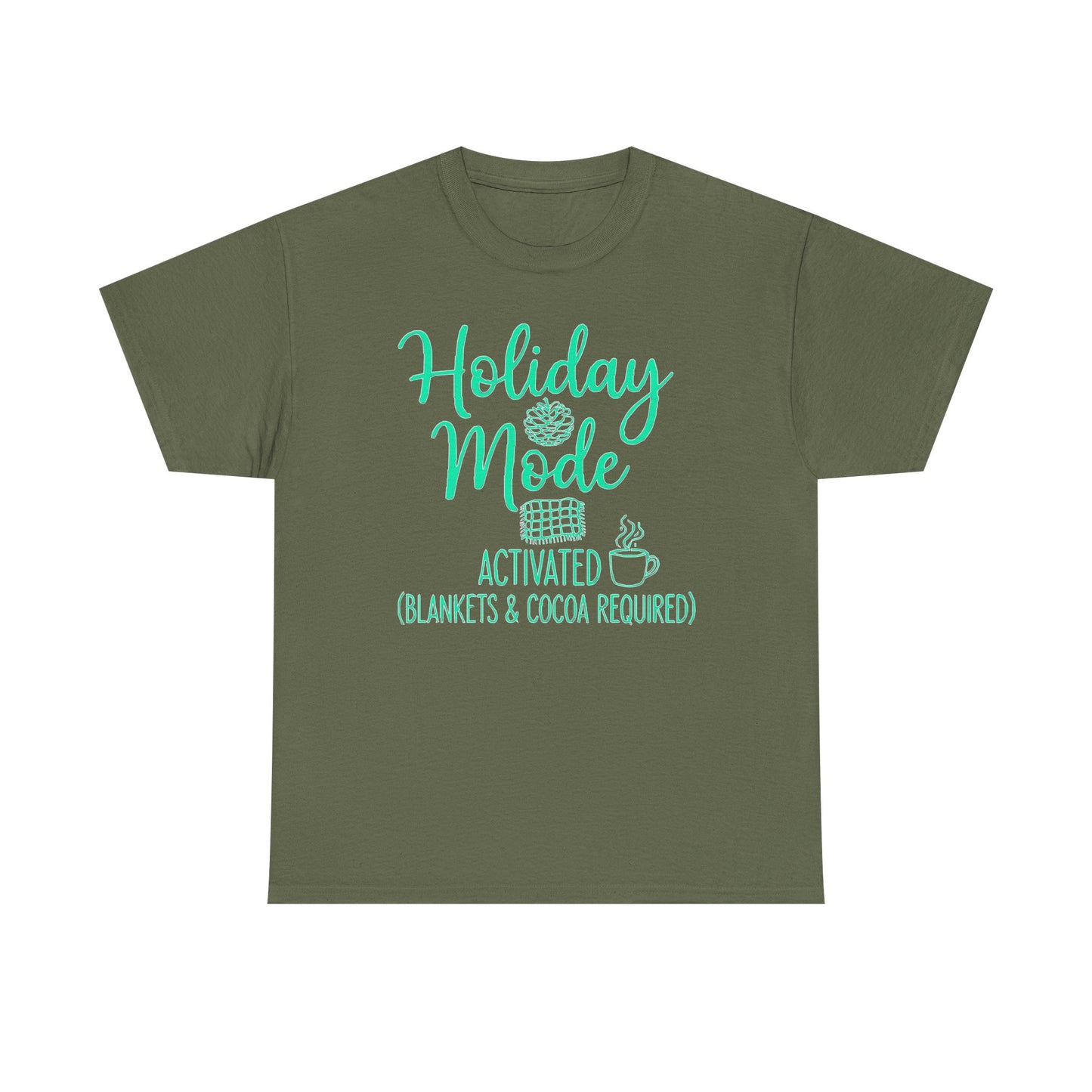 Unisex Holiday Mode Activated Heavy Cotton Tee