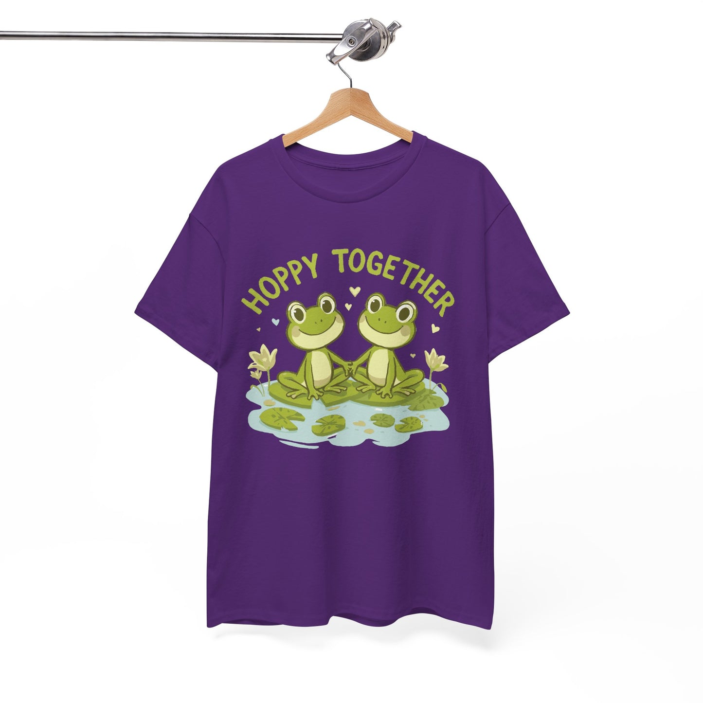 Frog 'Hoppy Together' Tee — Cute Couple/Best Friends Frog Shirt