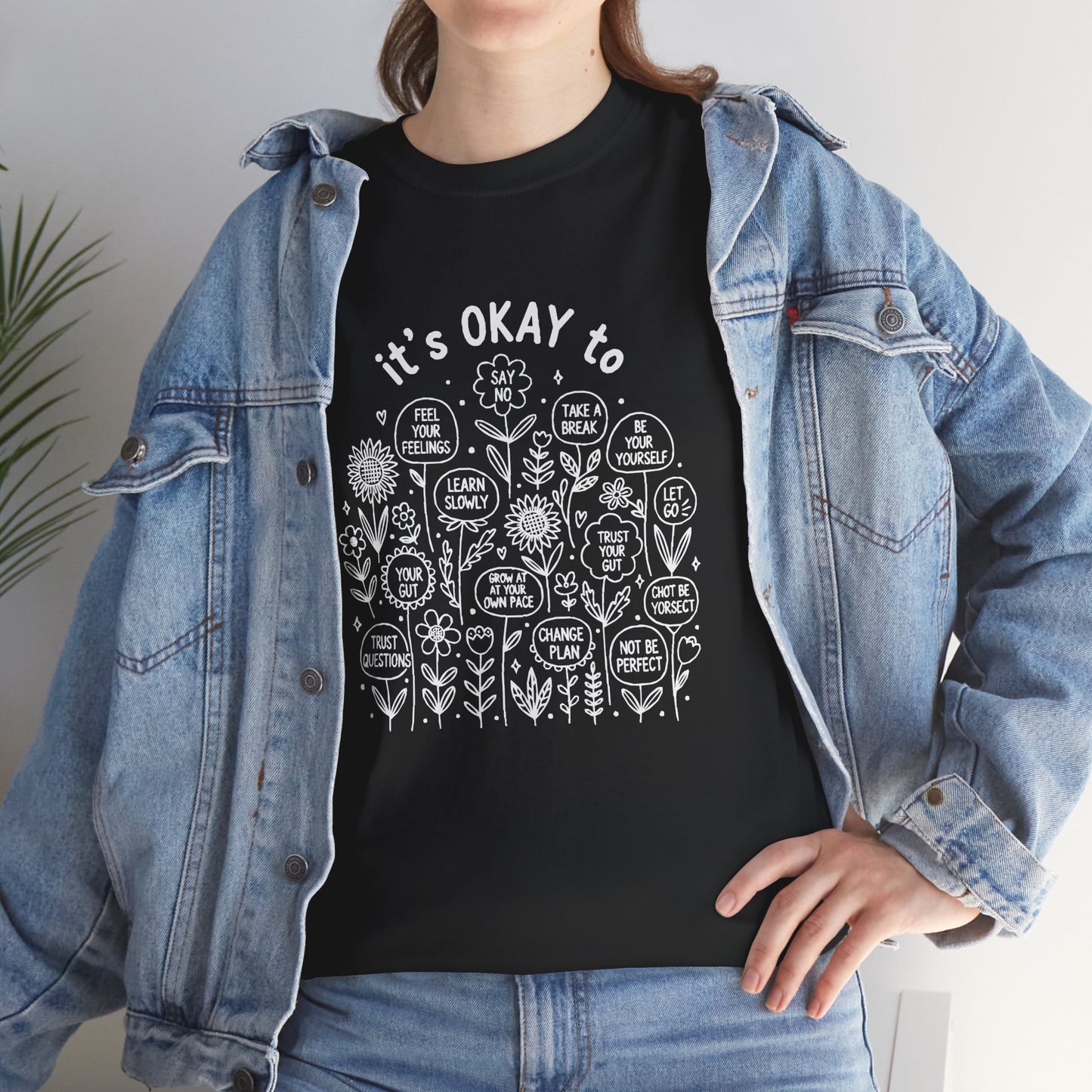It's Okay To Tee — Mental Health Awareness Graphic T-Shirt