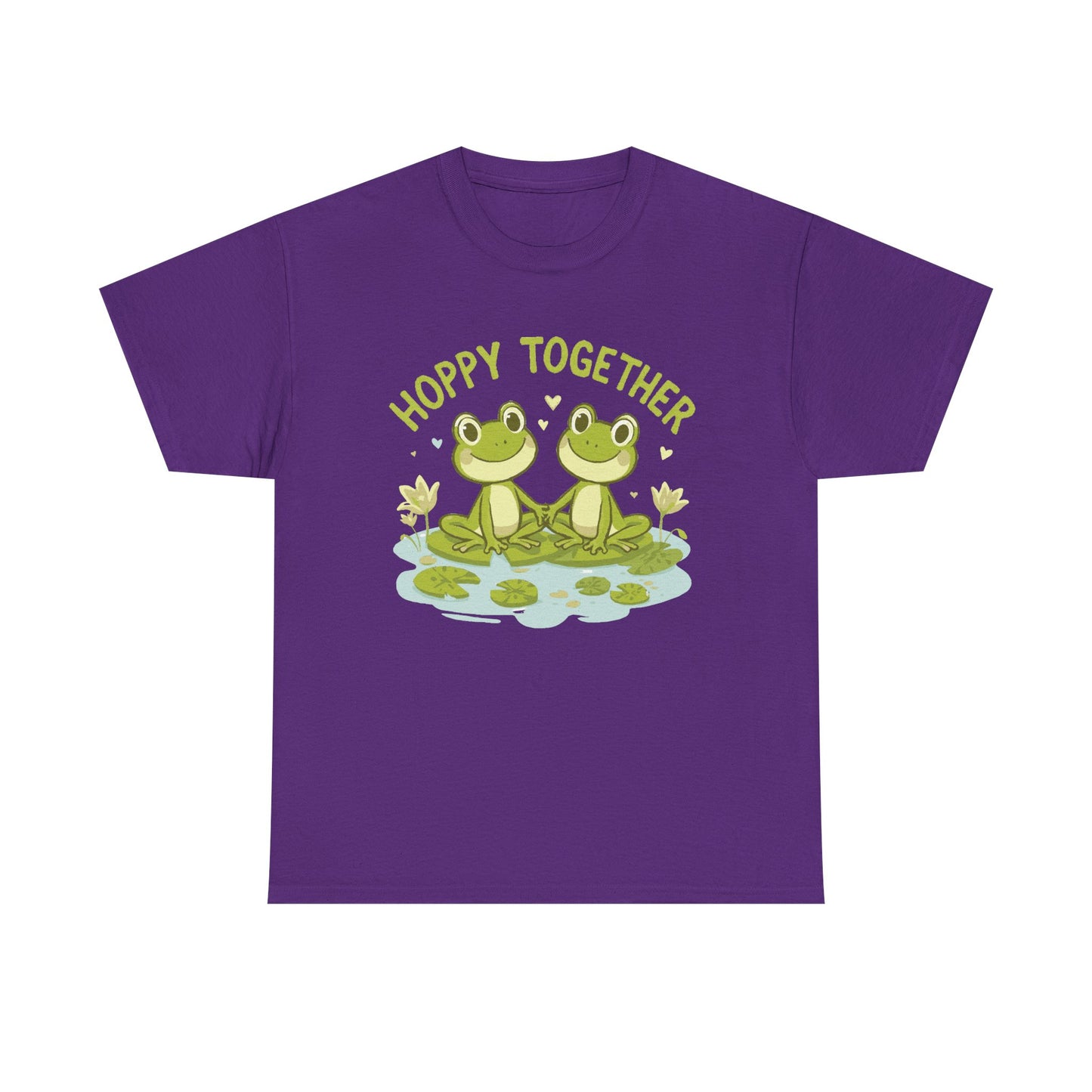 Frog 'Hoppy Together' Tee — Cute Couple/Best Friends Frog Shirt