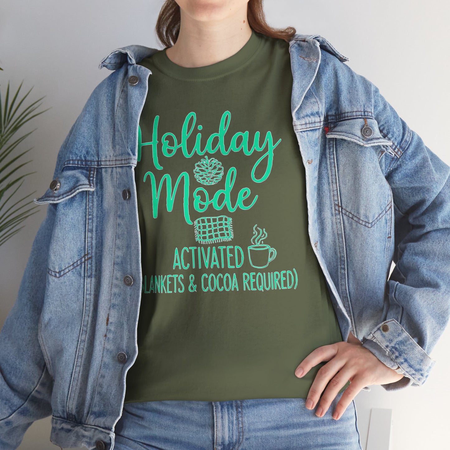 Unisex Holiday Mode Activated Heavy Cotton Tee