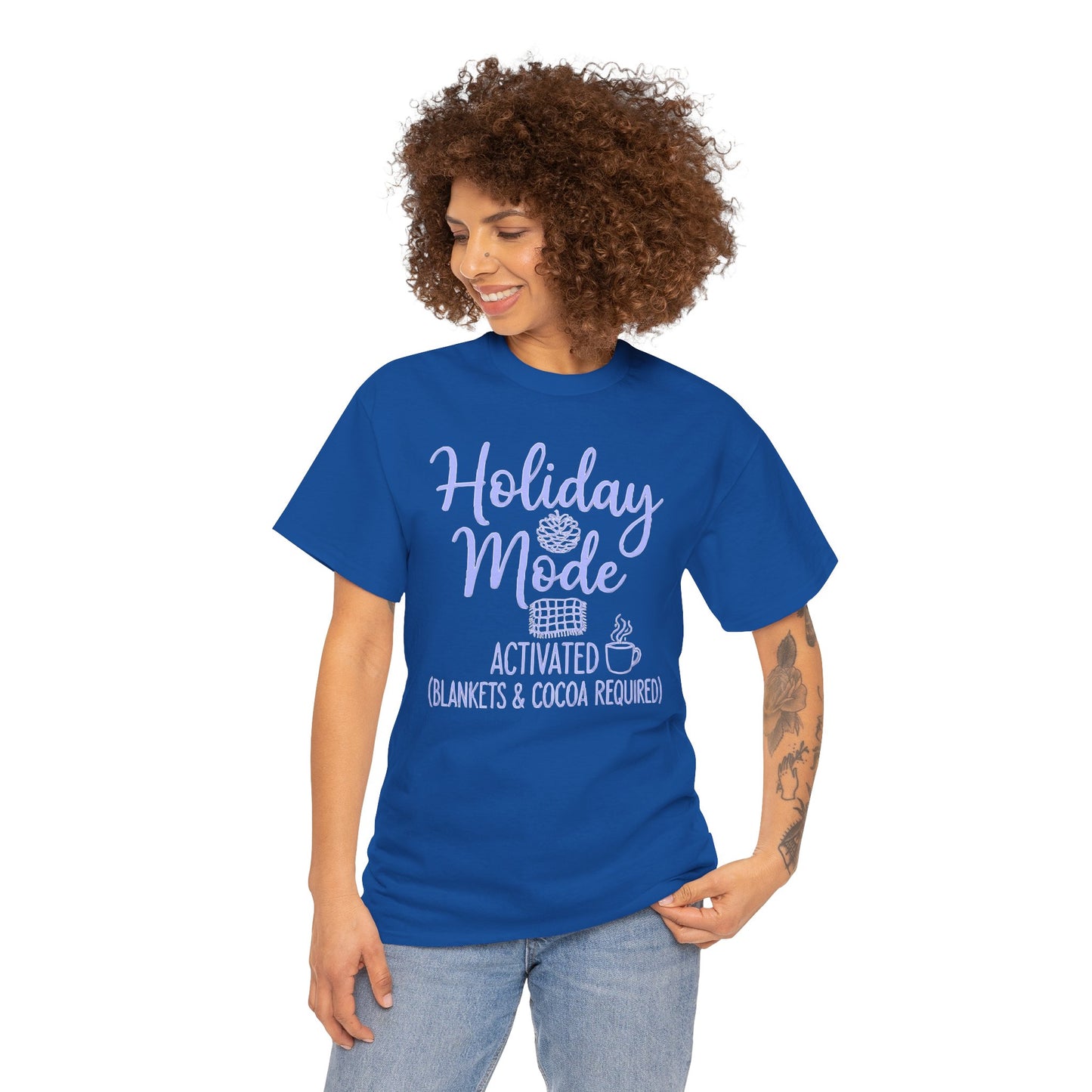 Unisex Holiday Mode Activated Heavy Cotton Tee