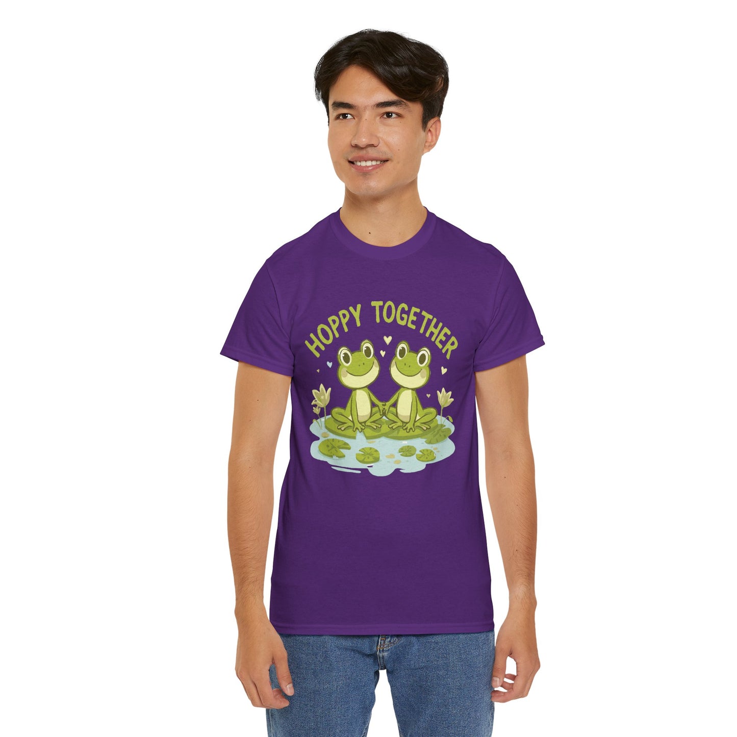 Frog 'Hoppy Together' Tee — Cute Couple/Best Friends Frog Shirt