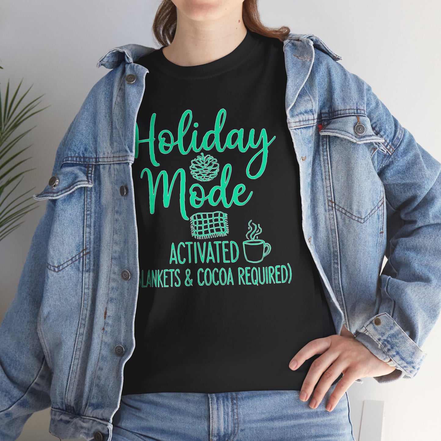 Unisex Holiday Mode Activated Heavy Cotton Tee